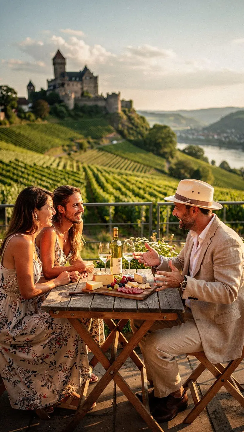 Luxuriöses deutsches Schloss mit gepflegten Gärten und exklusivem Ambiente